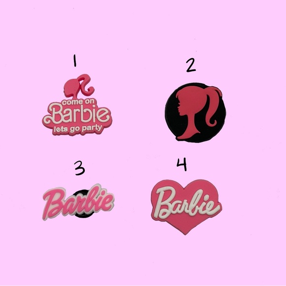 Barbie Croc Charms 4pc Bundle! - Picture 1 of 2